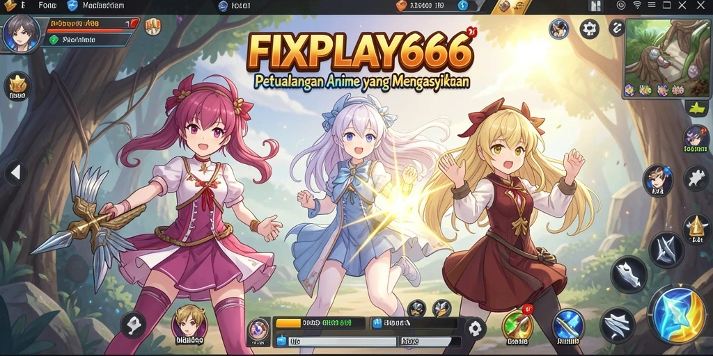 Screenshot FIXPLAY666 menampilkan aksi seru di dunia anime.