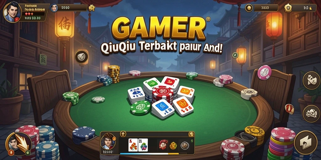 Screenshot GAMERP menampilkan gameplay seru dari QiuQiu.