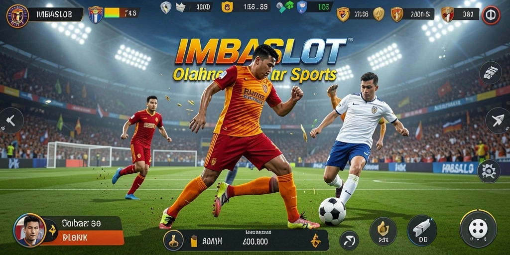 Screenshot gameplay IMBASLOT menampilkan keseruan bermain olahraga.