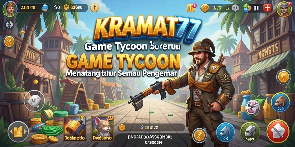 Tampilan screenshot gameplay KRAMAT77 yang menarik dan interaktif.