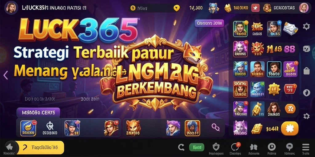 Tampilan gameplay LUCK365 yang menegangkan dan menarik.