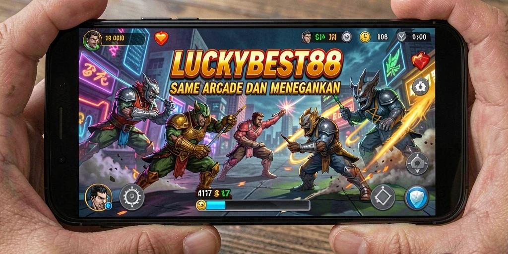 Tampilan gameplay menarik dari LUCKYBEST88 dengan aksi seru.