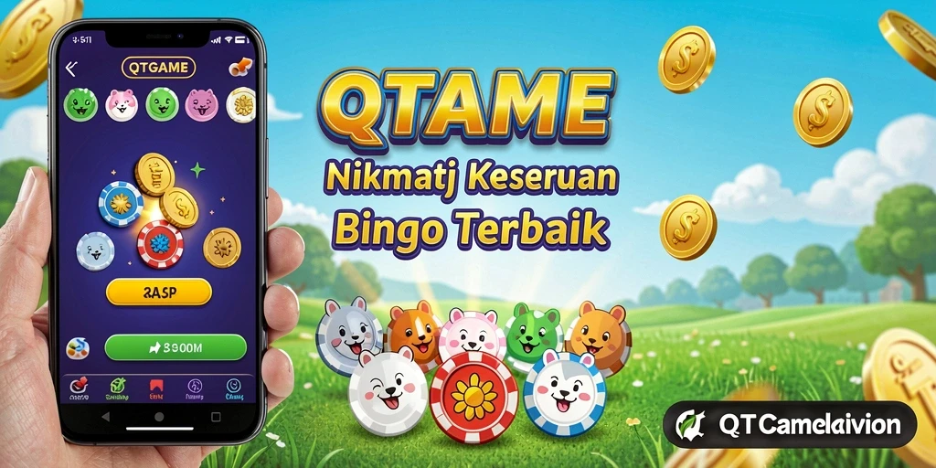 Screenshot utama menampilkan sesi gameplay Bingo yang seru dan interaktif.
