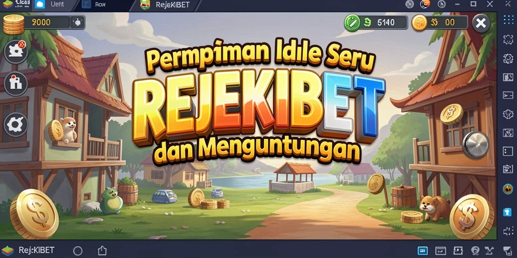 Tampilan gameplay <strong>REJEKIBET</strong> yang menarik dengan fitur Idle yang seru.