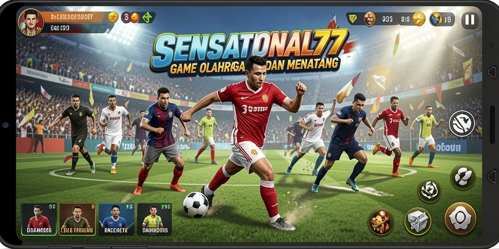 Tampilan gameplay seru di SENSATIONAL77 yang memacu adrenalin.
