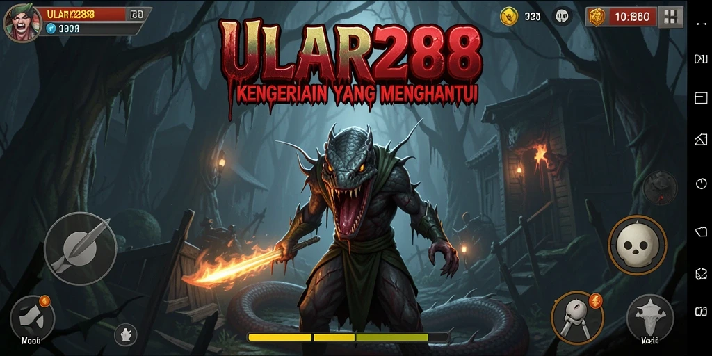 Gameplay menegangkan dengan suasana penuh kengerian di ULAR288.