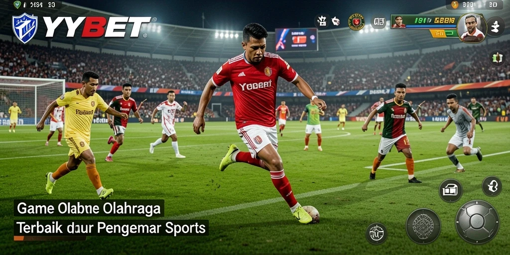 Tampilan gameplay YYBET dengan grafik olahraga yang menakjubkan.